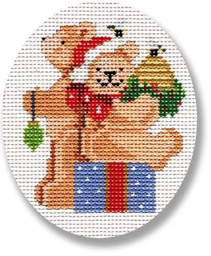 Charming Bears Needlepoint Canvas