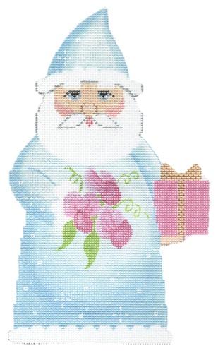 Gorgeous April Birthstone Santa