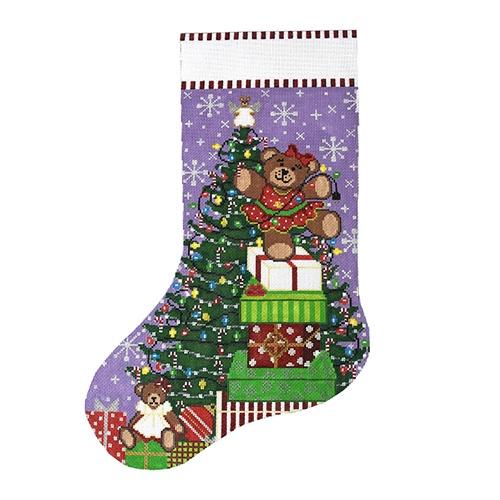 Enchanting Beary Christmas Stocking