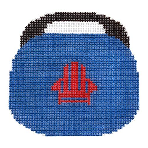 Stunning Adirondack Chair Bermuda Bag - Red Chair on Navy
