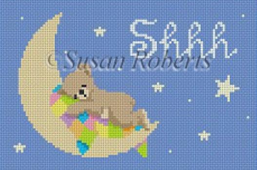 Adorable Bear Sleeping on the Moon: Shhh! A Must - Have!