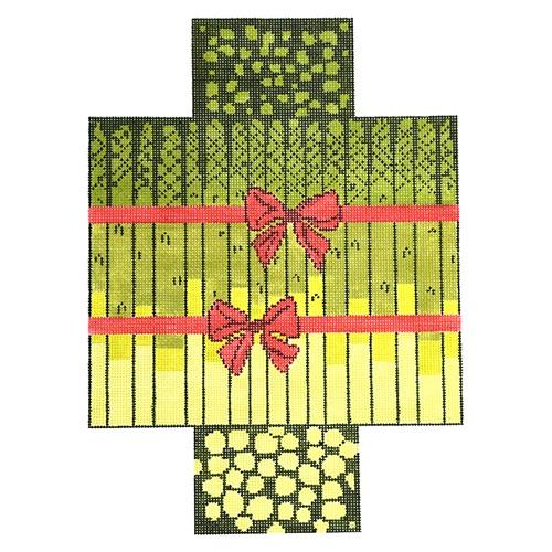 Enchanting Asparagus Brick Cover Needlepoint Canvas