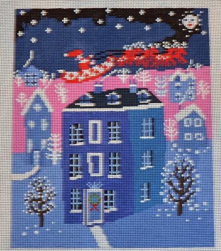 Magical Christmas Eve Needlepoint Canvas