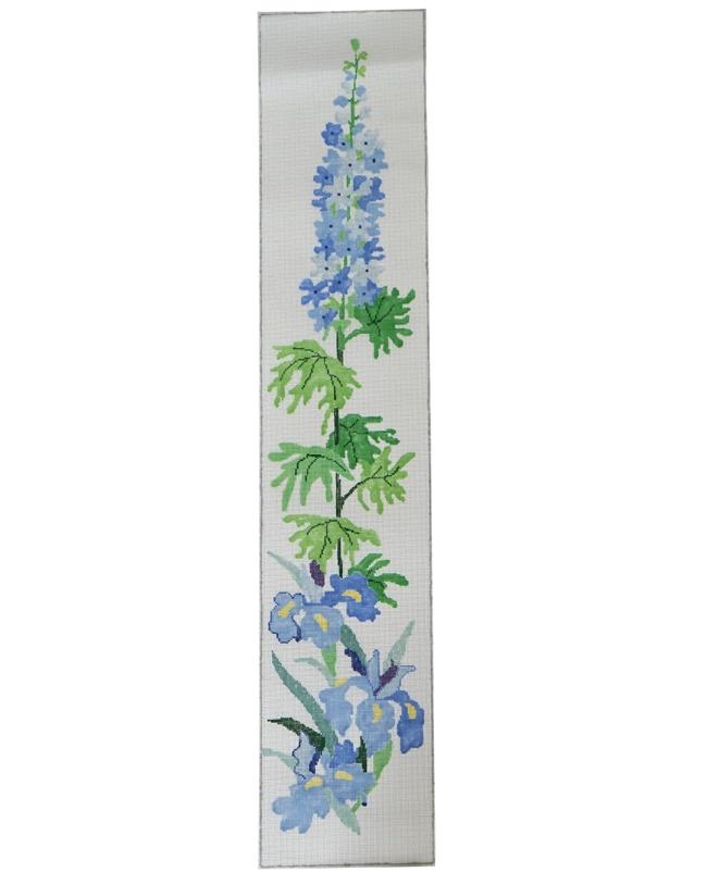 Exquisite Delphinium Bell Pull - A Must - Have!