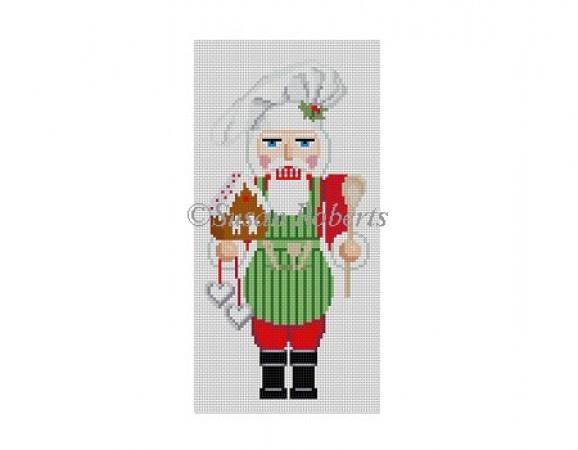 Gingerbread Chef Nutcracker - A Handpainted Delight