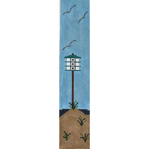 Enchanting Birdhouse on the Sand Bookmark