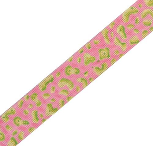 Stunning Cheetah Spots Belt in Vibrant Pinks and Greens