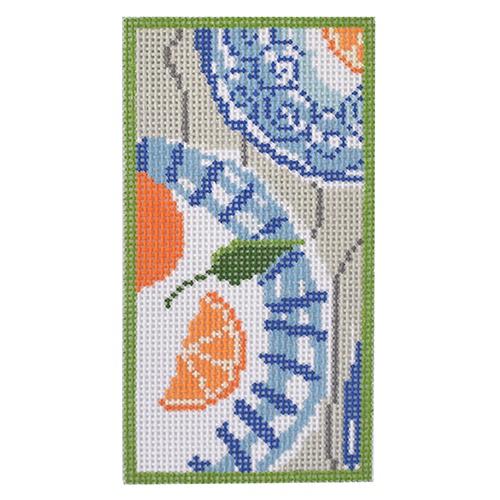 Stunning Blue Plate Eyeglass Case - A Must - Have!