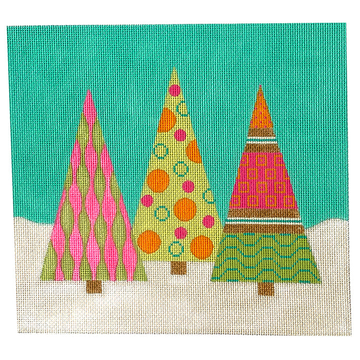 Enchanting Candyland Christmas Tree Trio