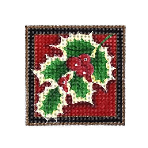Festive Christmas Holly Coaster - A Must - Have!