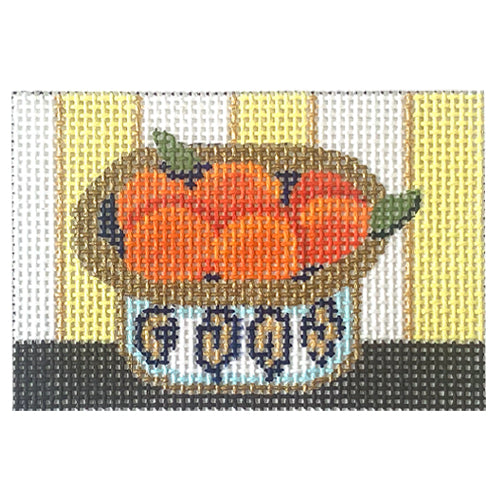 Exquisite Bowl of Oranges Wallet Insert - A Must - Have!