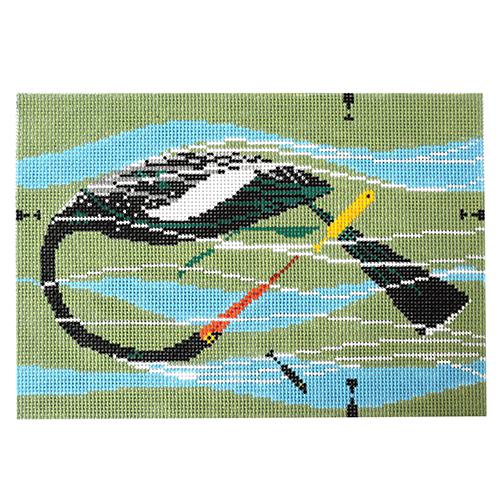 Anhinga Ford Times on 13: A Stunning Handpainted Canvas