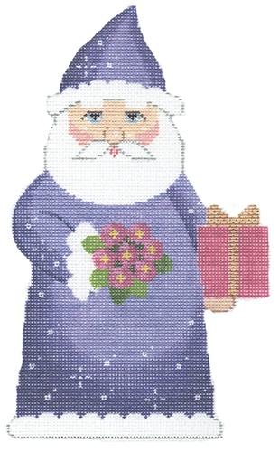 Gorgeous February Birthstone Santa