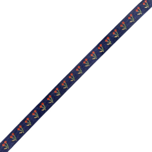 Gorgeous Cherry Belt on Navy