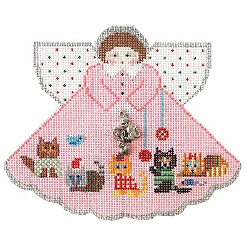Enchanting Christmas Cats Angel