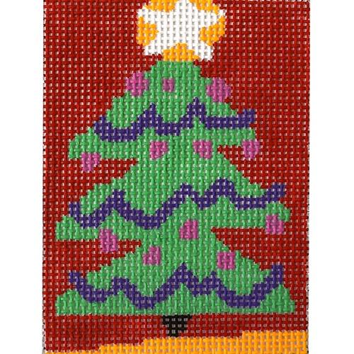 Gorgeous Bright Star Needlepoint Canvas