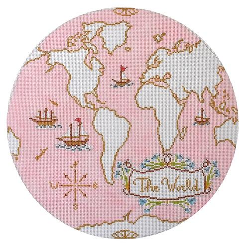 Gorgeous Pink Atlas Pillow
